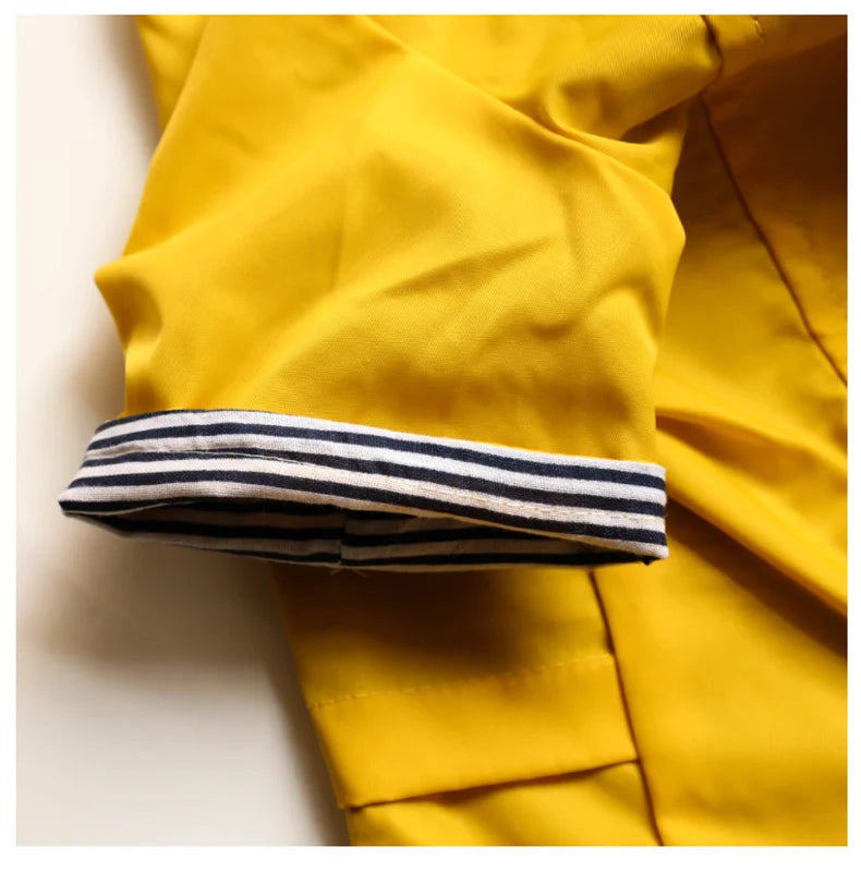 Dog Raincoat with Hood, Reflective Zip-Up Pet Jacket Windbreaker, S-5XL Large Breed