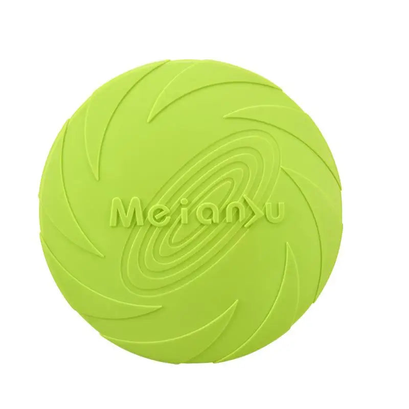 OUZEY Bite-Resistant Dog Flying Disc, Outdoor Interactive Training Toy for Dogs