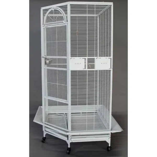 X-Large Corner Parrot Bird Flight & Breeding Cage