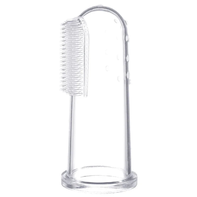 Super Soft Silicone Pet Finger Toothbrush for Dogs & Cats