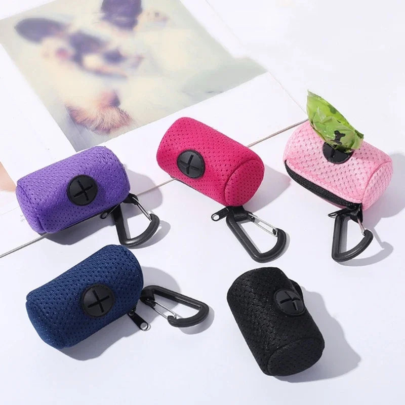 Dog Poop Bag Holder, Pet Waste Bag Dispenser for Easy Cleanup
