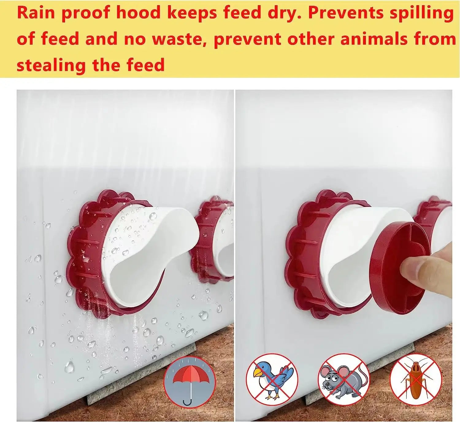 Poultry Pro Rainproof Feeder
