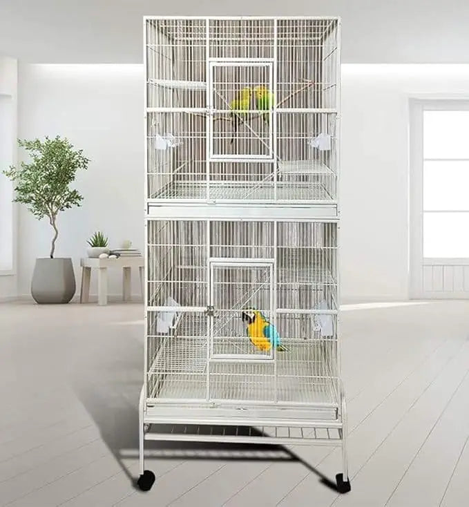 X-Large Stackable 3-Level Parrot Cages