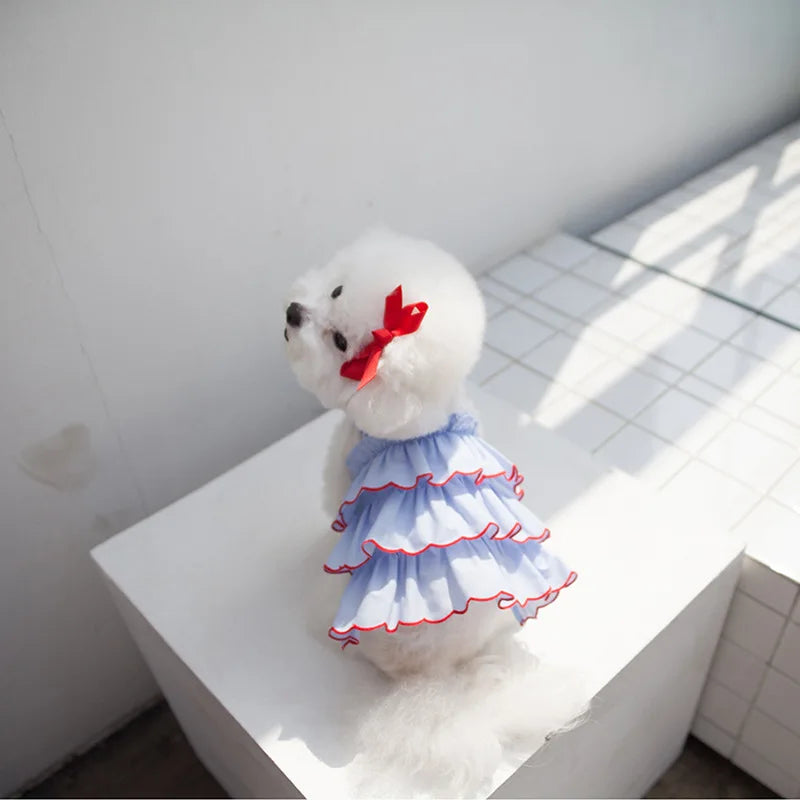 Dog Summer Princess Dress, Cute Skirt for Small Dogs, Puppies & Cats