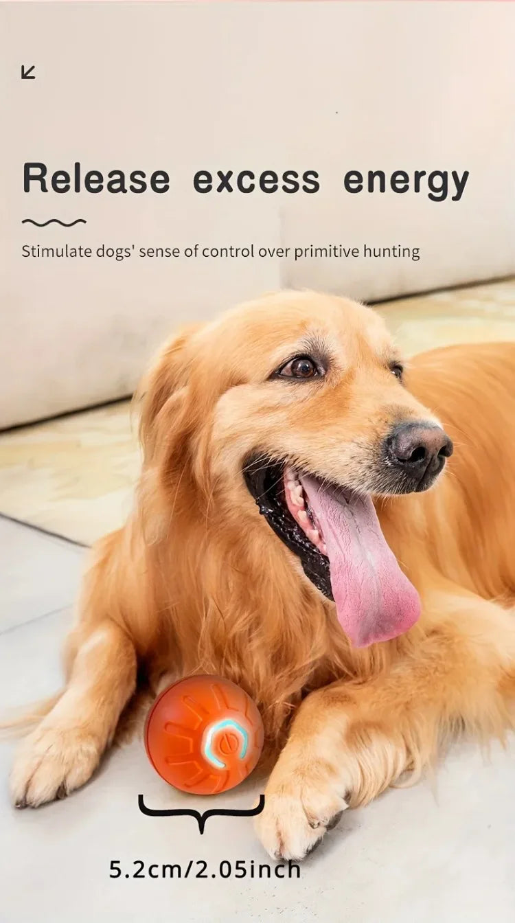 Electronic Moving Dog Toy Ball