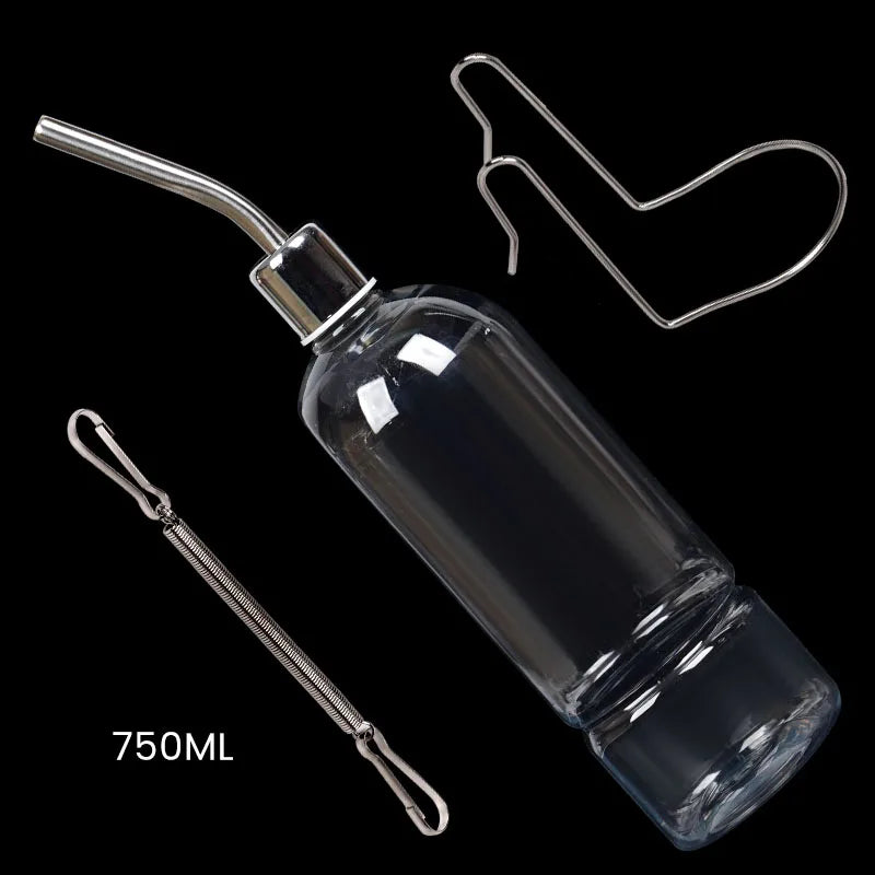 180/350/750ML Small Pet Water Bottle Dispenser for Cages