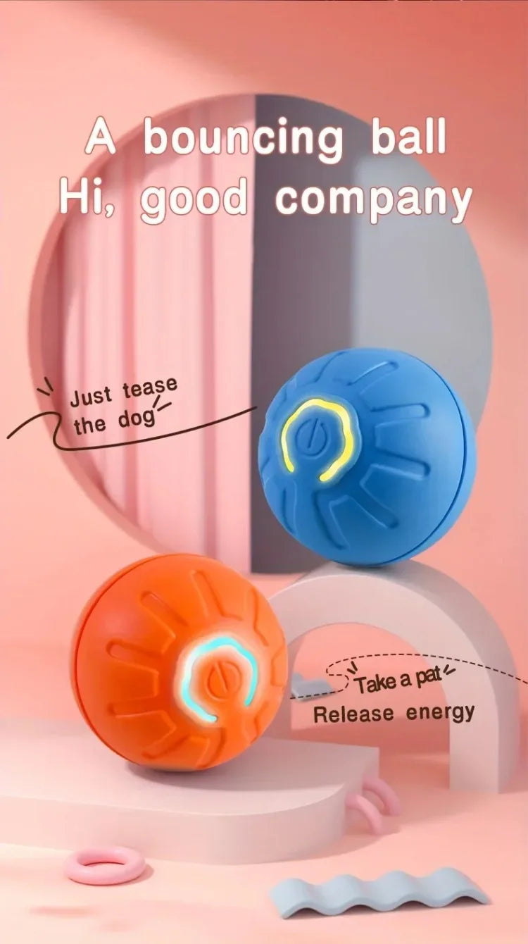 Electronic Moving Dog Toy Ball