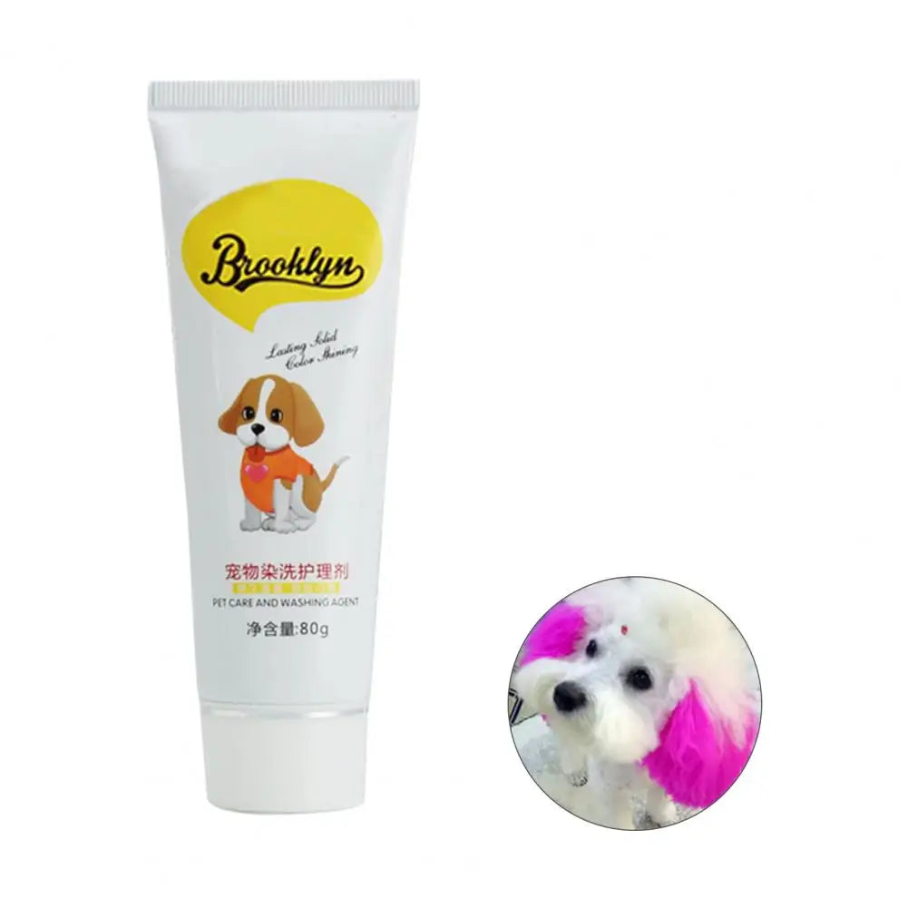 Colorful Non-Fading DIY Hair Color for Dogs & Cats