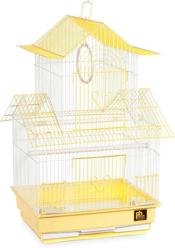 Peak-Style Parakeet Cage