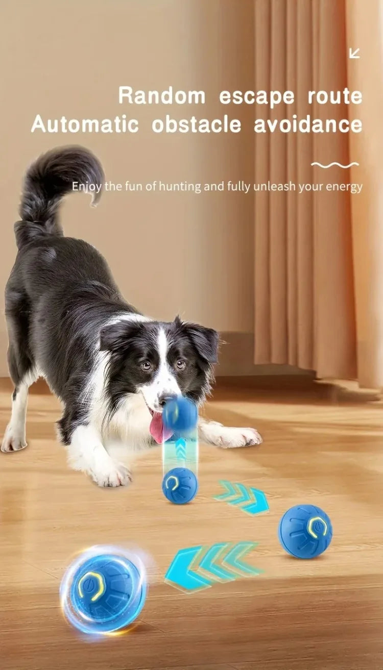 Electronic Moving Dog Toy Ball
