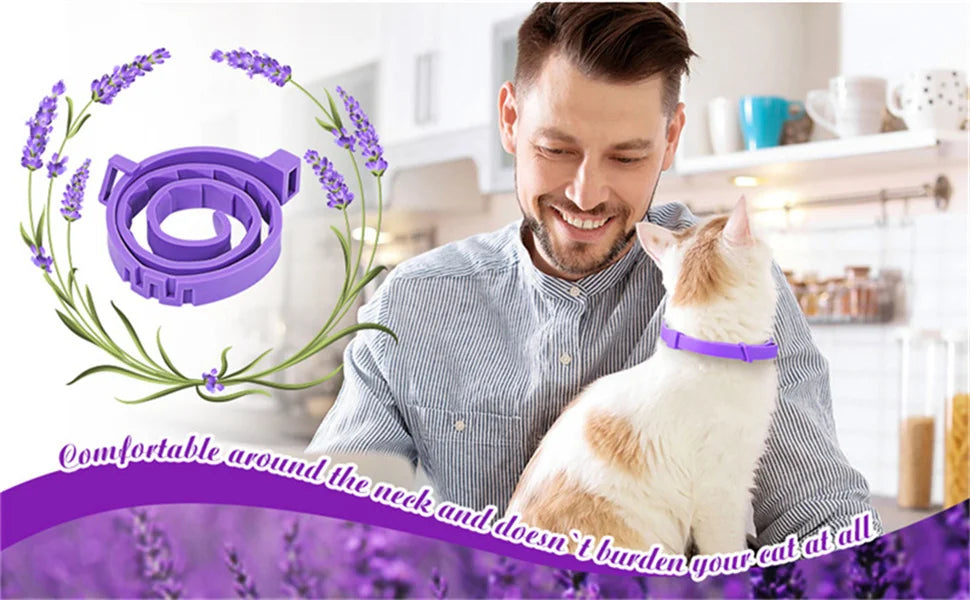 Adjustable Calming Collar for Cats & Dogs
