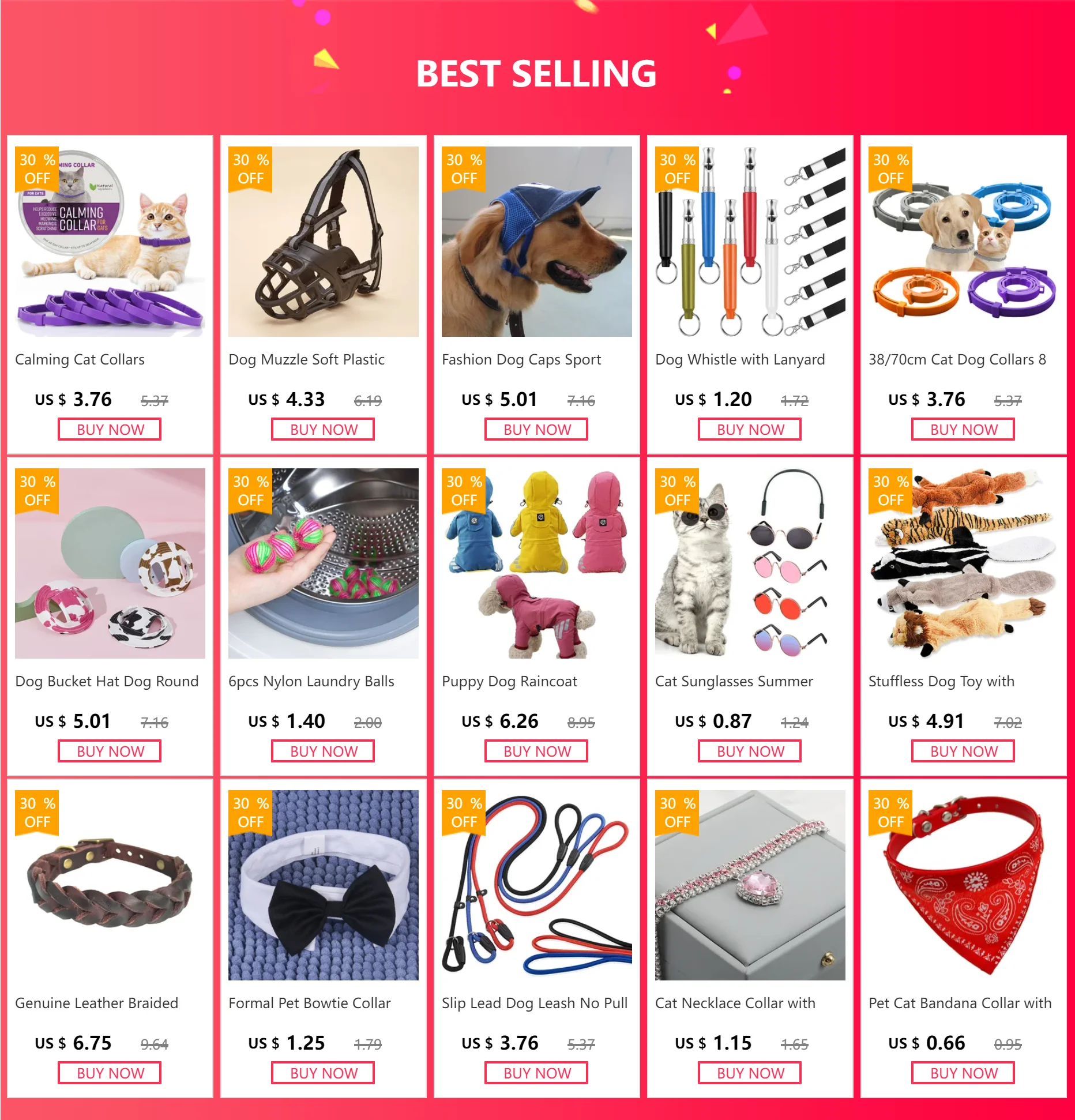Cute Pet Sunglasses – UV Protection for Small Dogs, Cats & Photo Props