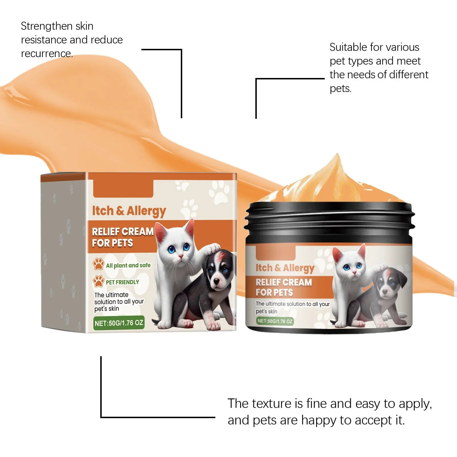 Pet Anti-Itch & Anti-Allergic Herbal Cream