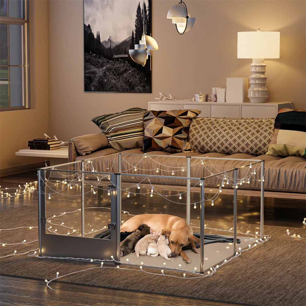 Extra Large Acrylic Dog Playpen