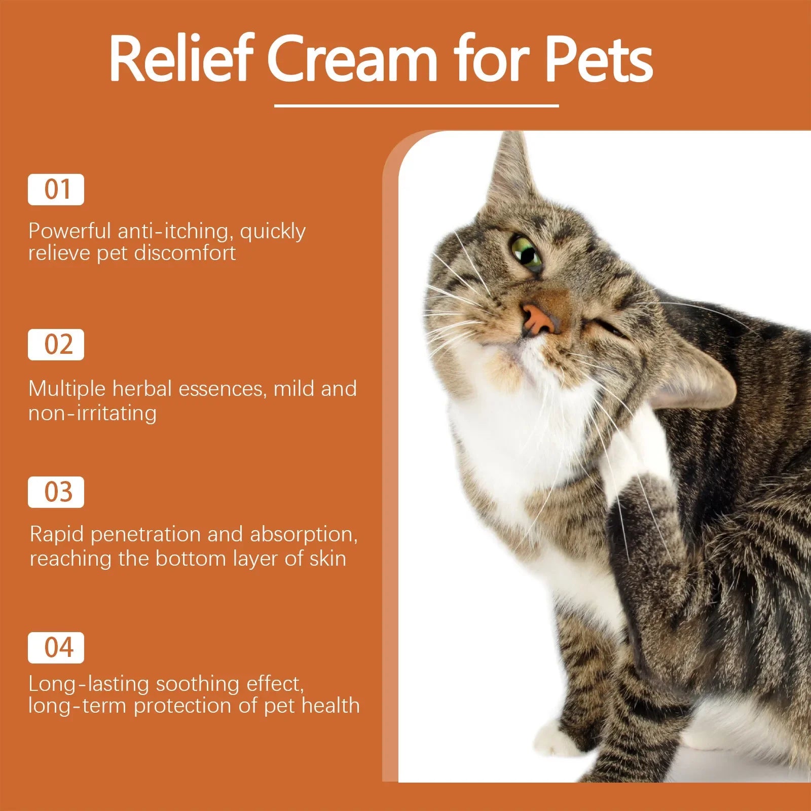 Pet Anti-Itch & Anti-Allergic Herbal Cream