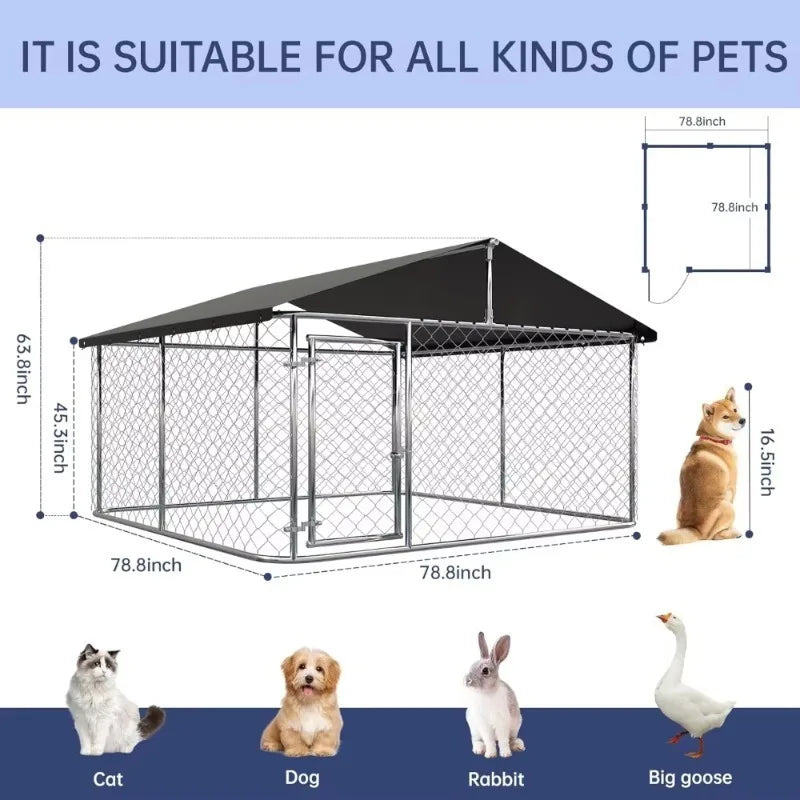 Heavy-Duty Outdoor Dog Kennel
