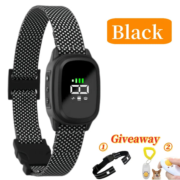 YHLC Automatic Anti-Bark Dog Collar, Rechargeable Electric Training Collar