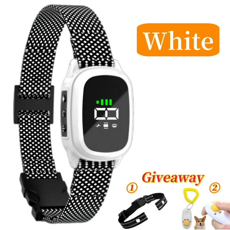 YHLC Automatic Anti-Bark Dog Collar, Rechargeable Electric Training Collar