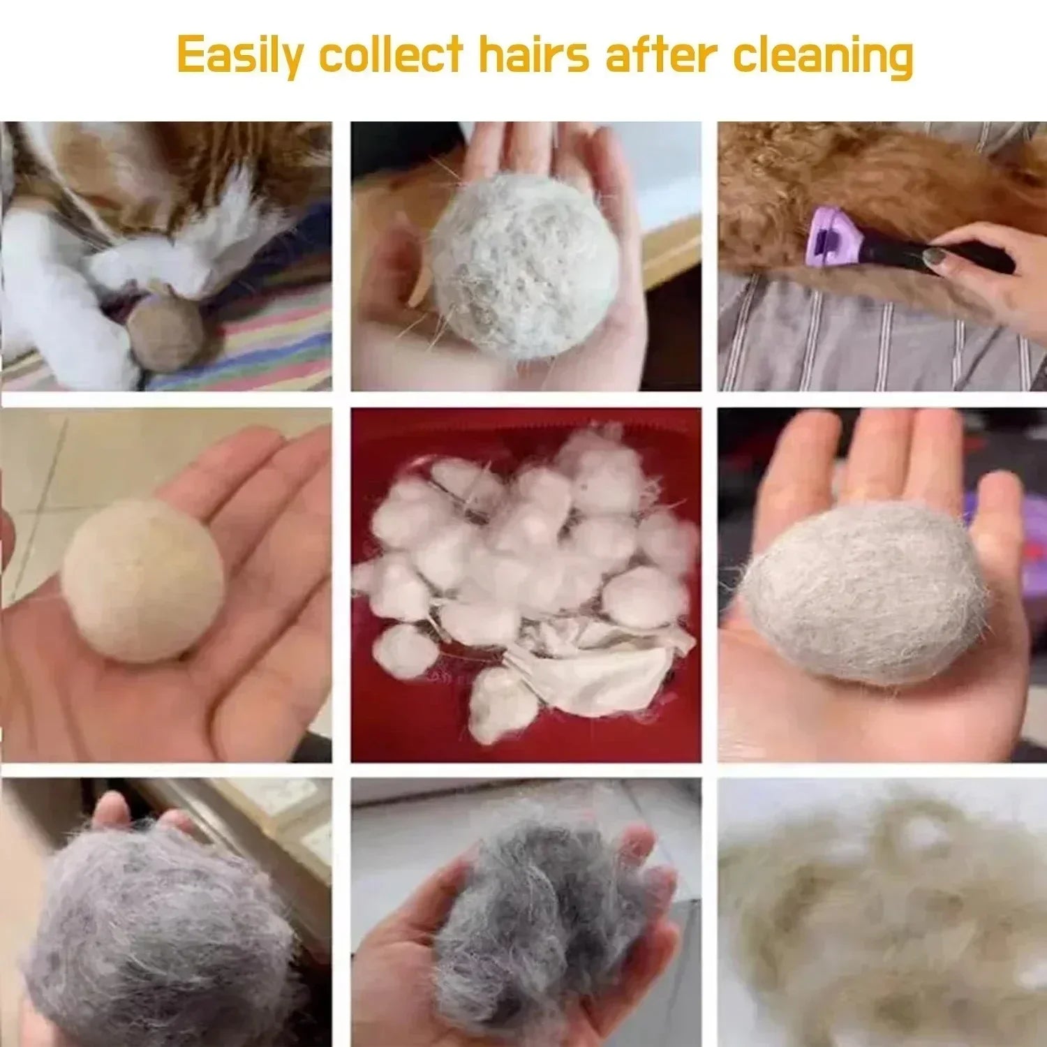 Large Pet Grooming Comb – Hair Remover & Massage Brush for Dogs and Cats