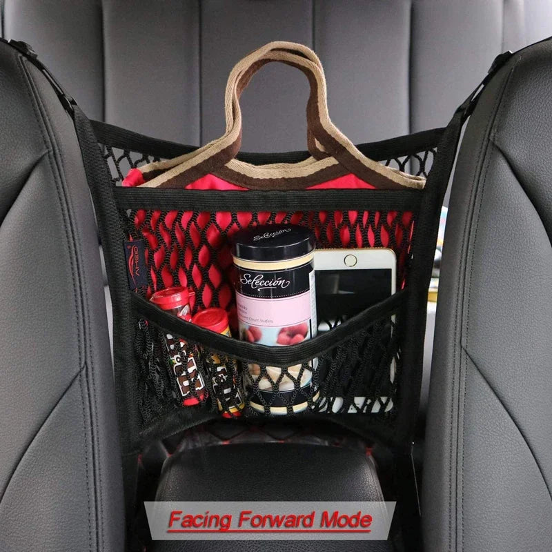 Stretchable Car Storage Net & Pet Barrier