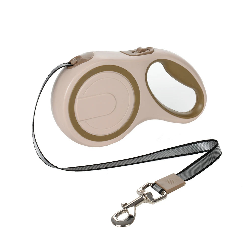 Retractable Dog Leash — Outdoor Hiking Lead for Small & Large Pets