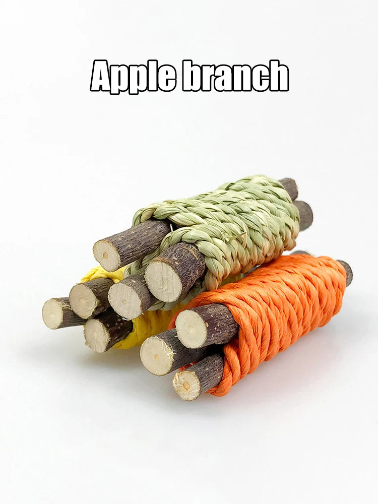 9-Piece Small Pet Toy Set for Rabbits, Hamsters & Small Animals