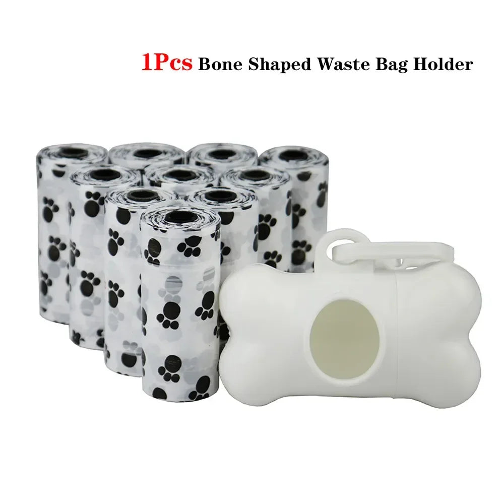 Portable Printed Pet Poop Bags for Dog Walking