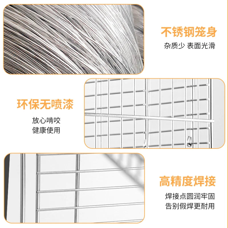Stainless Steel Breeding Cage