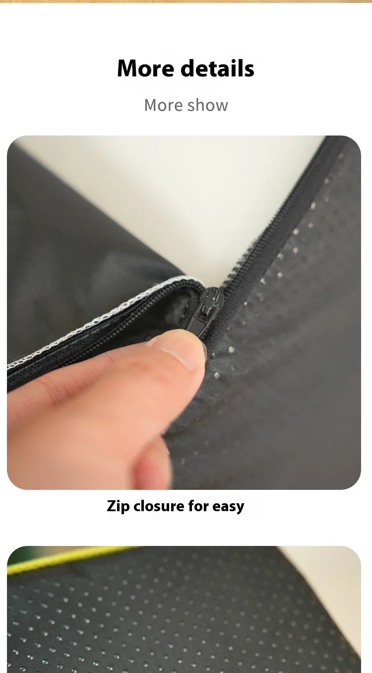 2/3 Step Memory Foam Pet Stairs with Washable Cover & Non-Slip Base