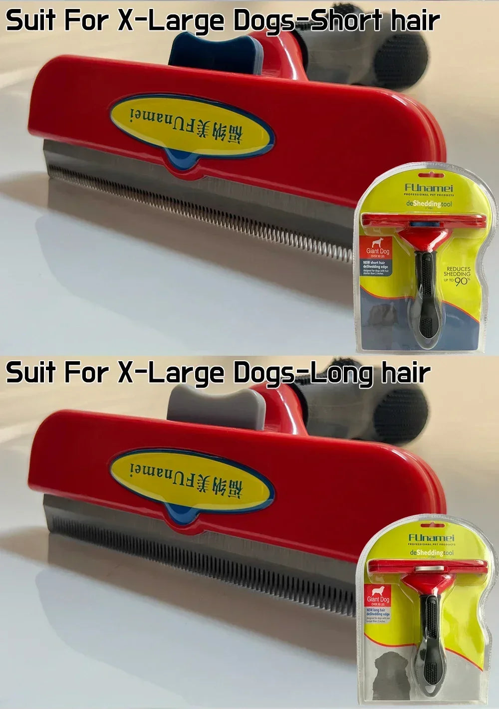 Cat & Dog Shedding and Cleaning Brush