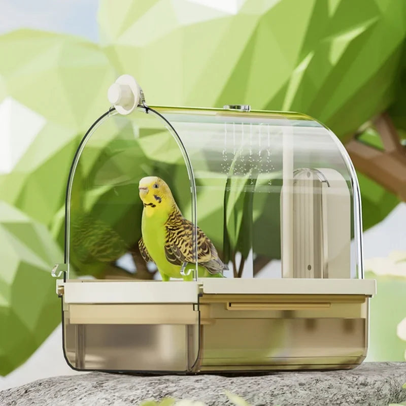 Hanging Bird Bath Box