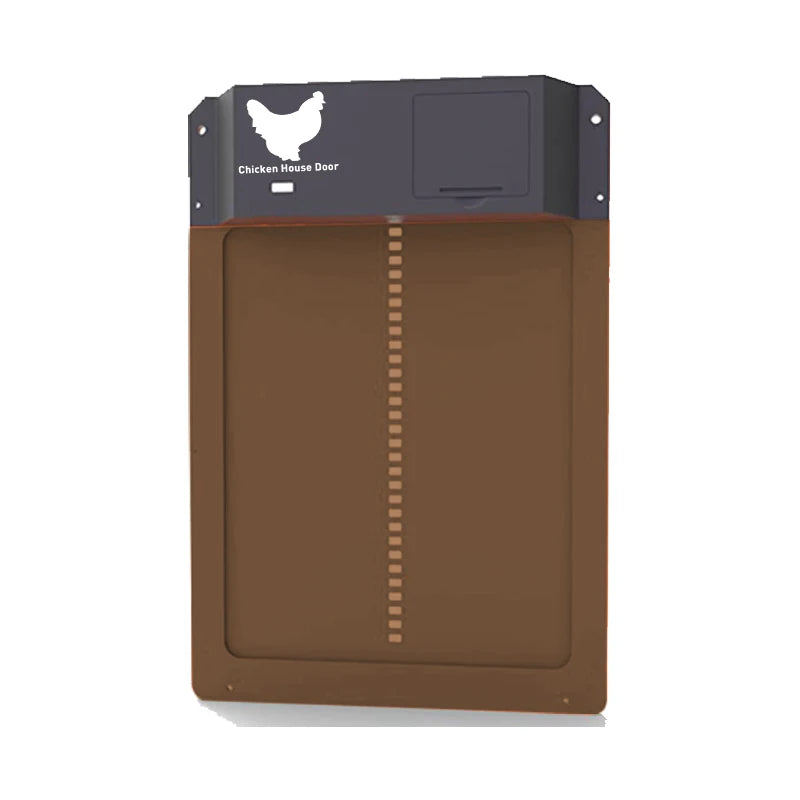 Automatic Battery-Powered Chicken Coop Door with Light Sensor
