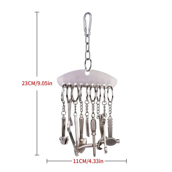 Stainless Steel Parrot Cage Toys