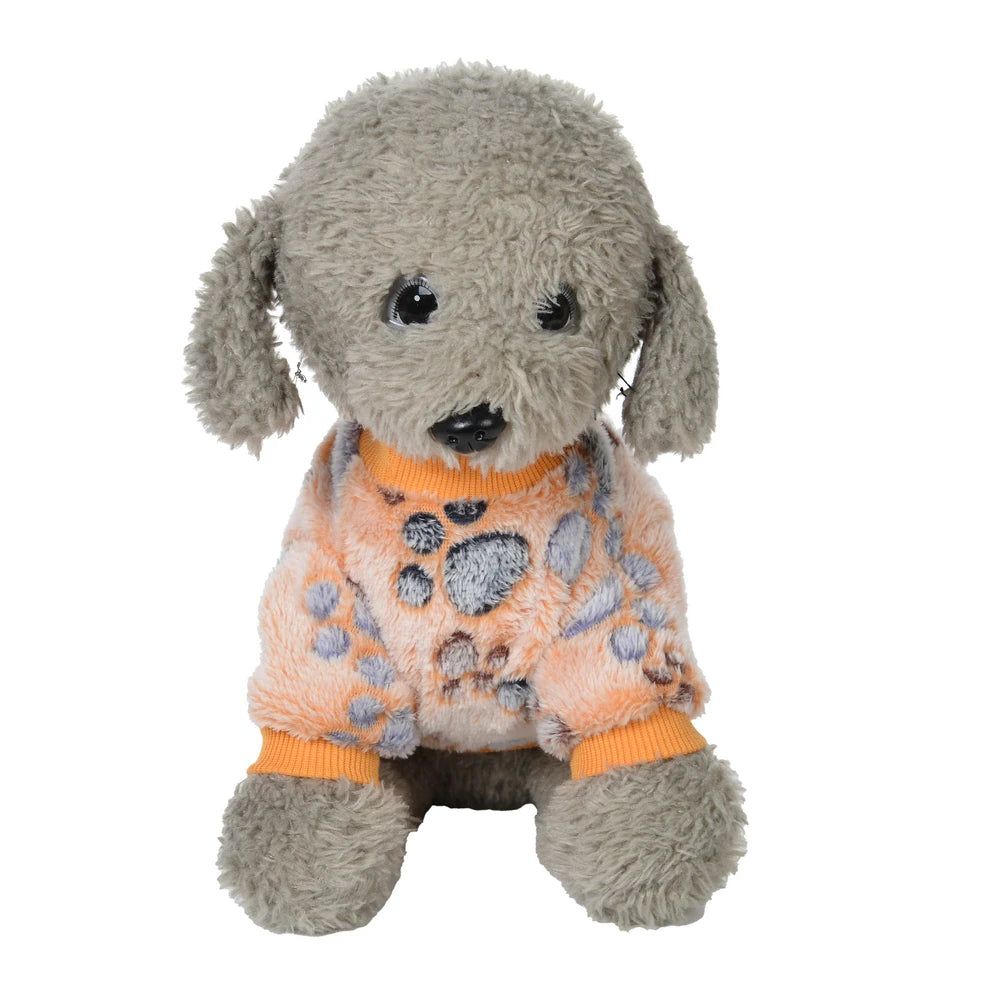 Warm Fleece Pet Sweater Vest for Small & Medium Dogs, Winter Coat for Cats