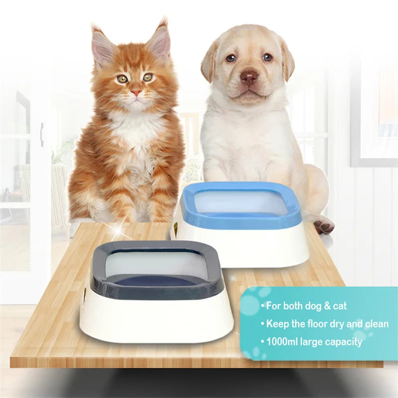 Anti-Spill Floating Pet Water Bowl