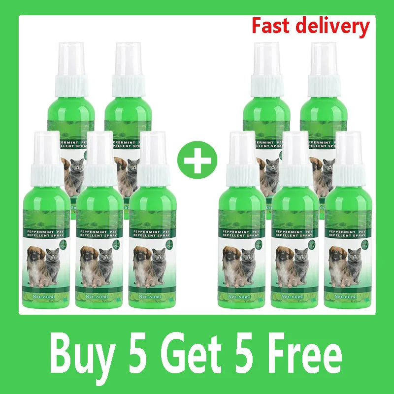 Natural Flea & Tick Spray for Dogs & Cats