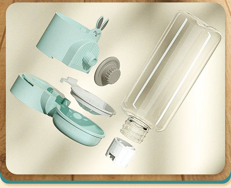 Automatic Hanging Pet Feeder with Water Bottle & Food Dispenser