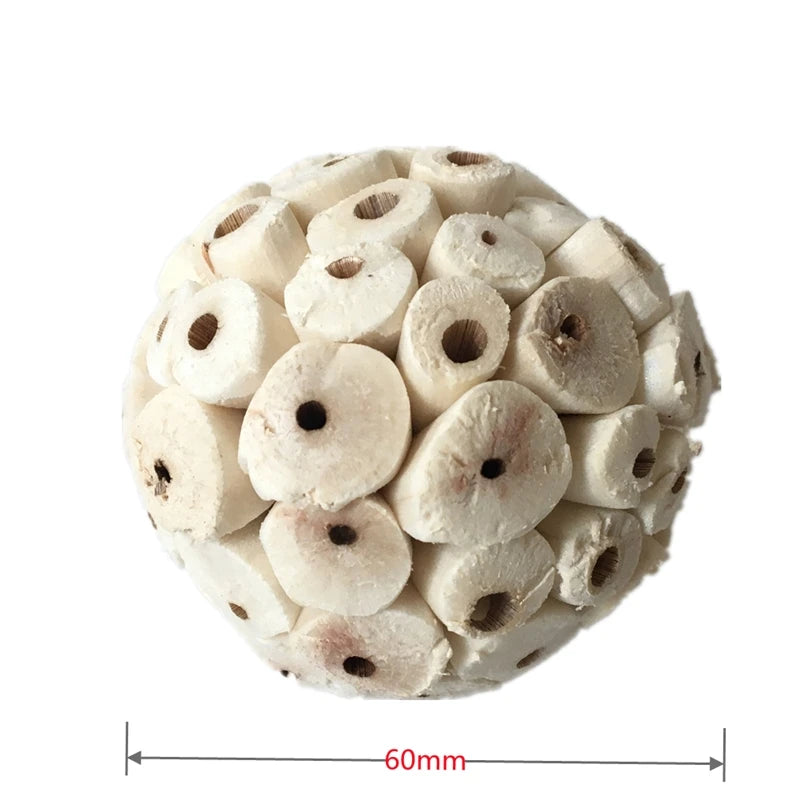 Natural Sola Ball Bird Chewing & Foraging Toys