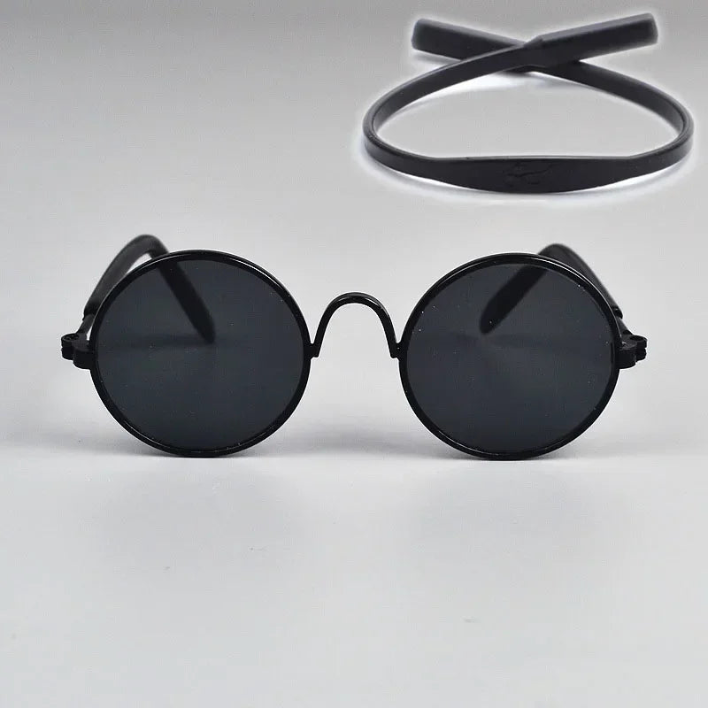 Cute Pet Sunglasses – UV Protection for Small Dogs, Cats & Photo Props