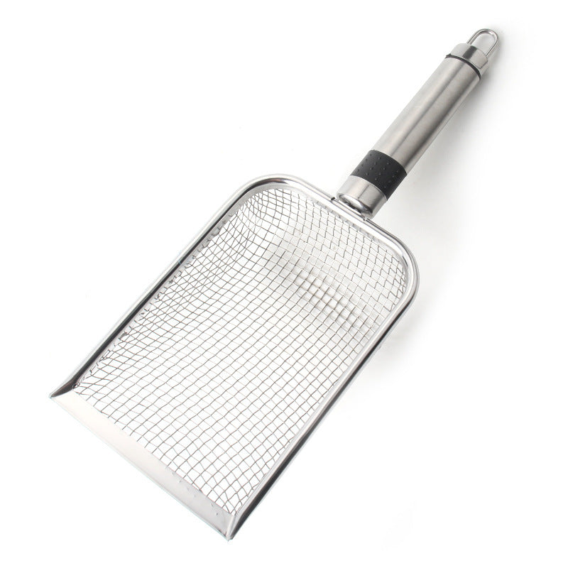 Long Handle Stainless Steel Cat Litter Scoop