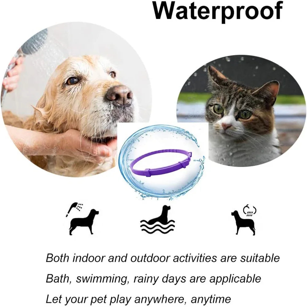 Adjustable Calming Collar for Cats & Dogs