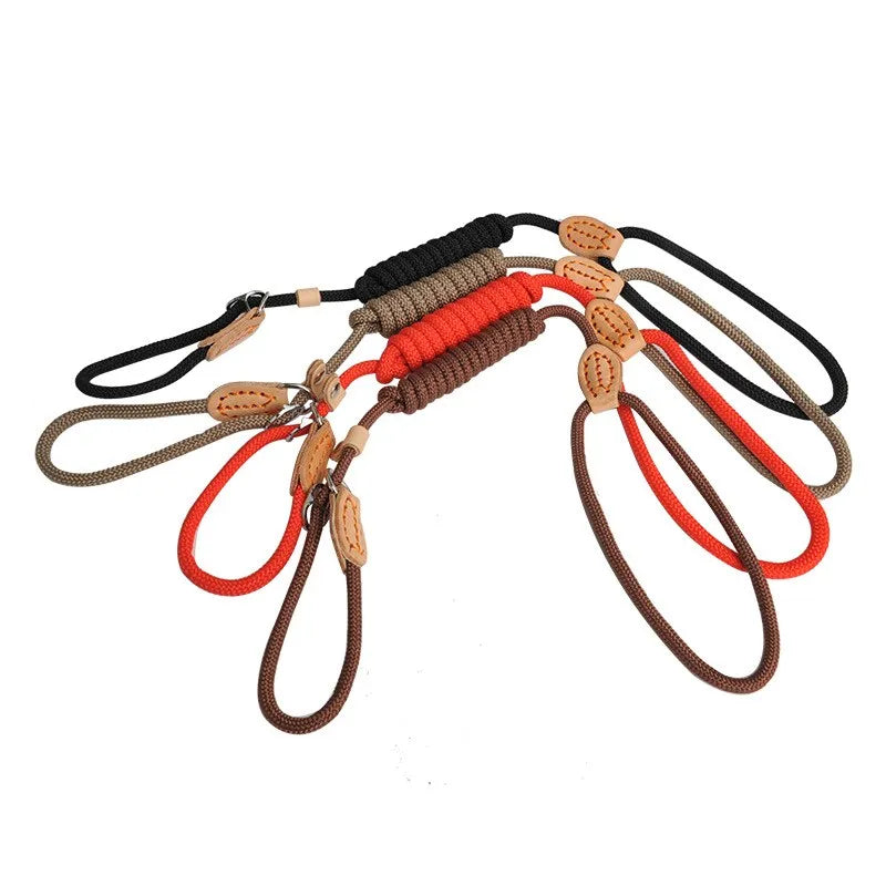 Heavy-Duty Slip Rope Dog Leash – for Medium & Large Dogs