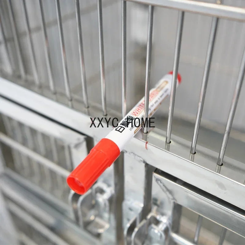 Luxury Stainless Steel Double Bird Cage
