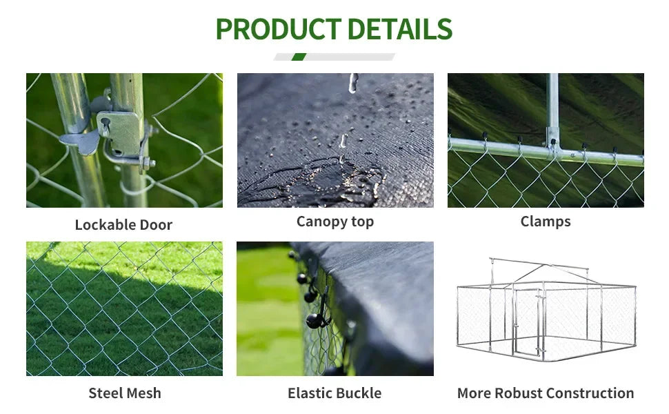 Heavy-Duty Outdoor Dog Kennel
