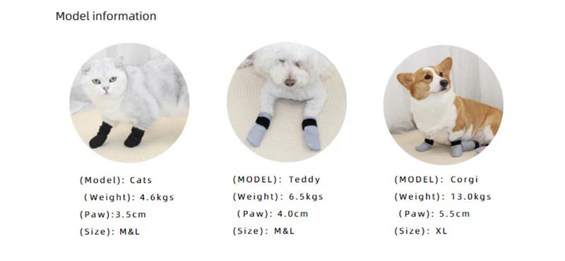 Cat Anti-Scratch Foot Covers