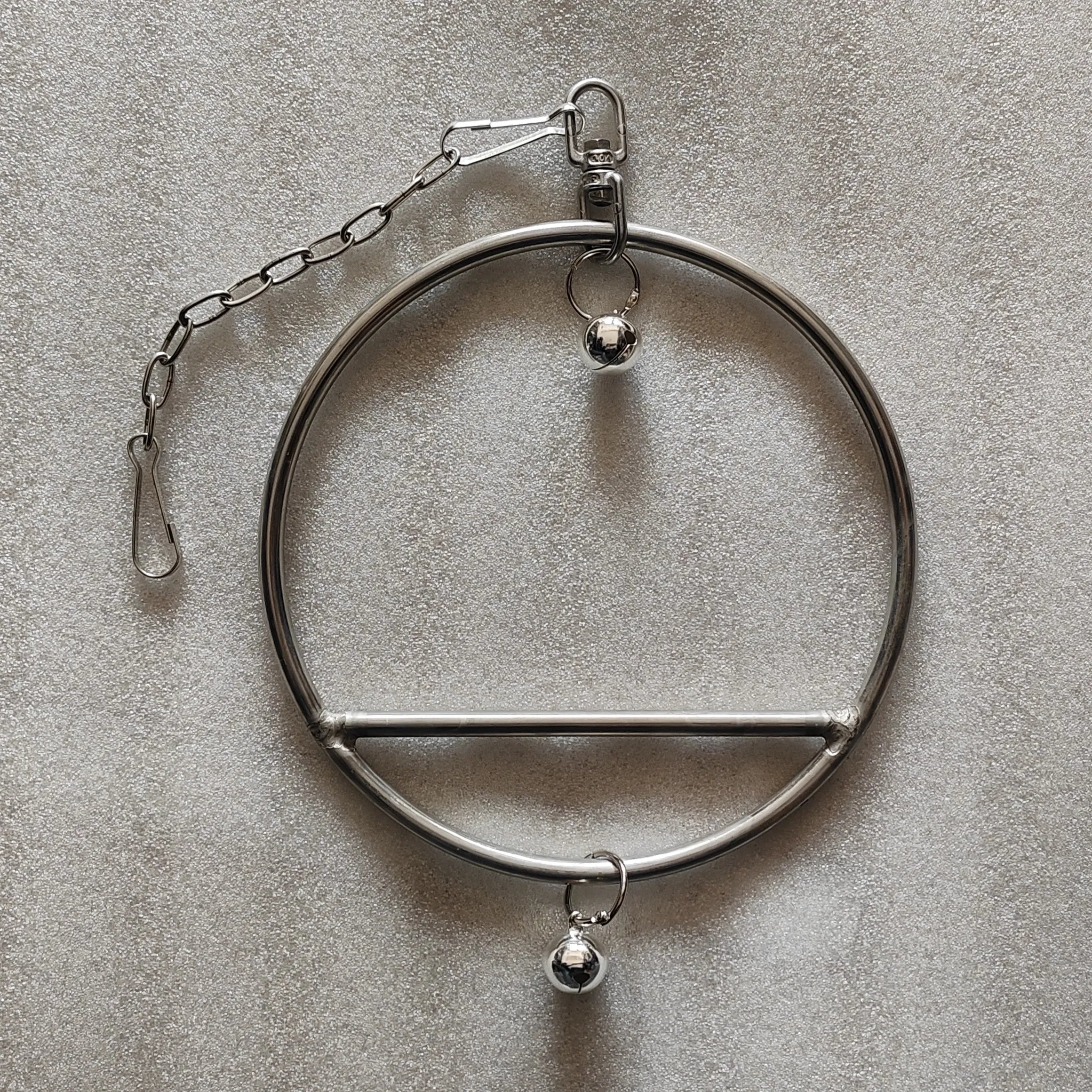 Stainless Steel Parrot Swing