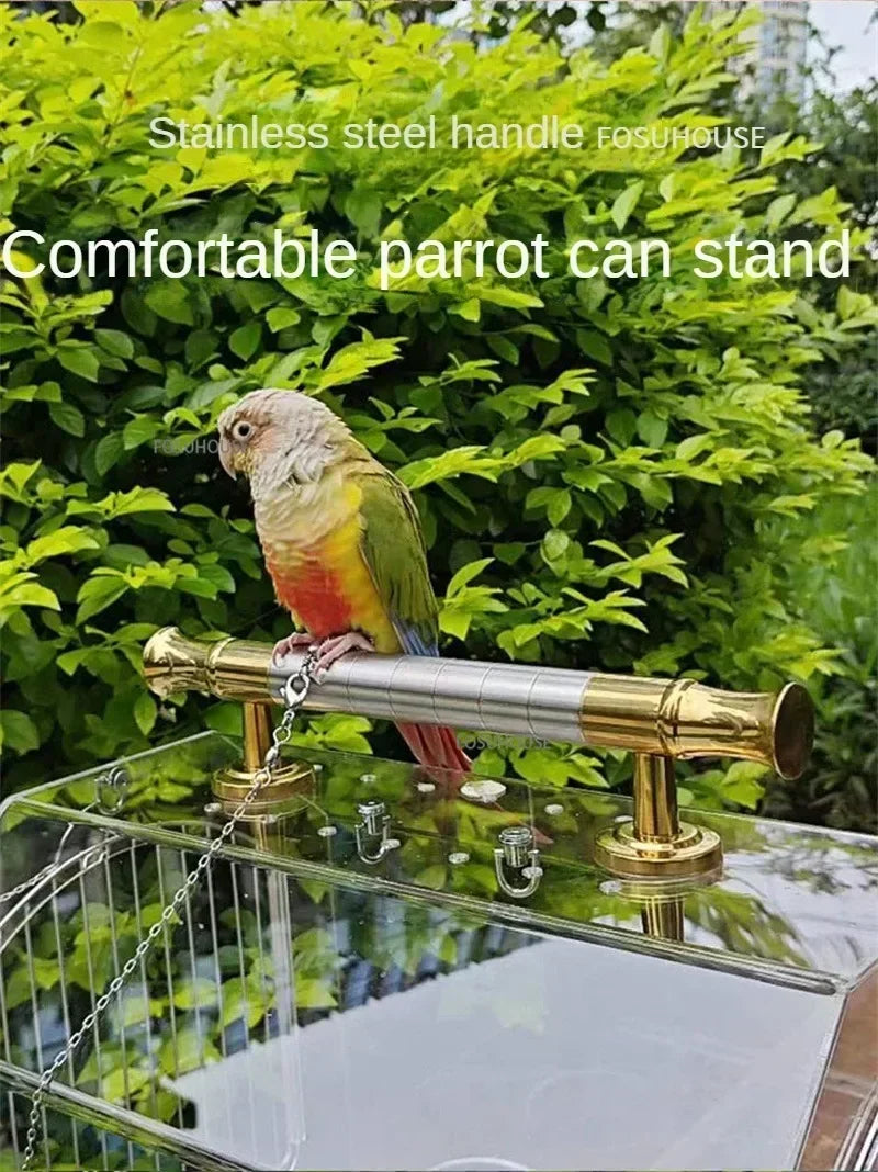 Modern Transparent Acrylic Bird Cage