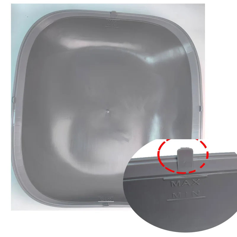 Automatic Cat Litter Box Waste Bin with Door