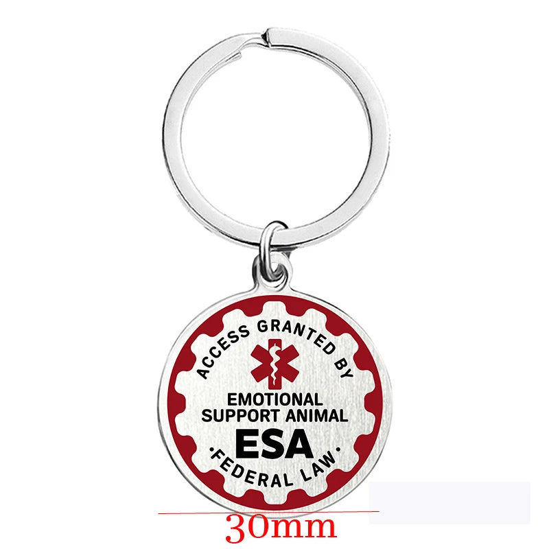 Service Pet ID Tag