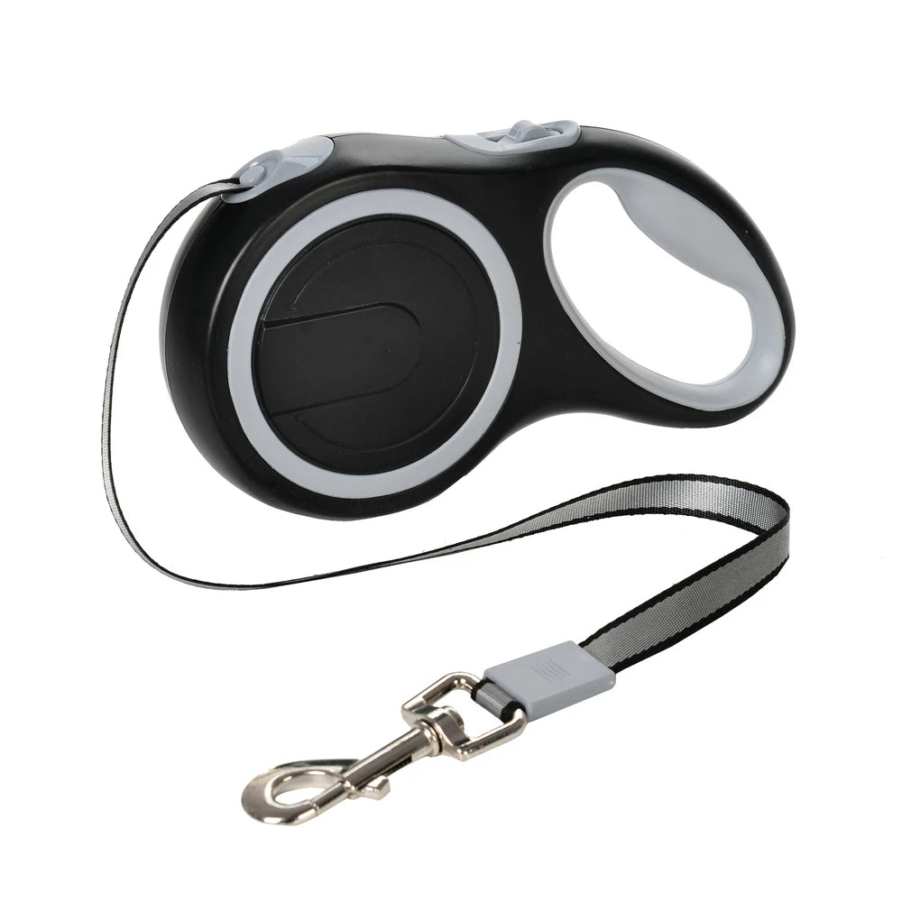 Retractable Dog Leash — Outdoor Hiking Lead for Small & Large Pets
